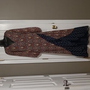 Biltmore  Floral Wrap Maxi  Flowy Dress